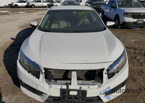 2017 Honda Civic Lx из США, поврежденный, VIN 19XFC2F58HE068923